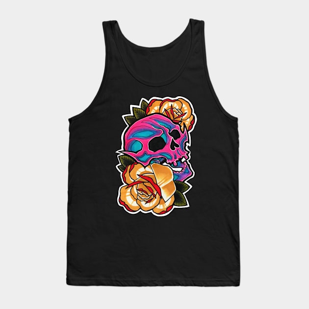 Cotton Candy Tank Top by TimPangburn